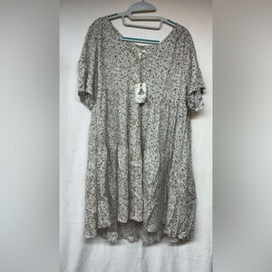 Easel Button Up Dress